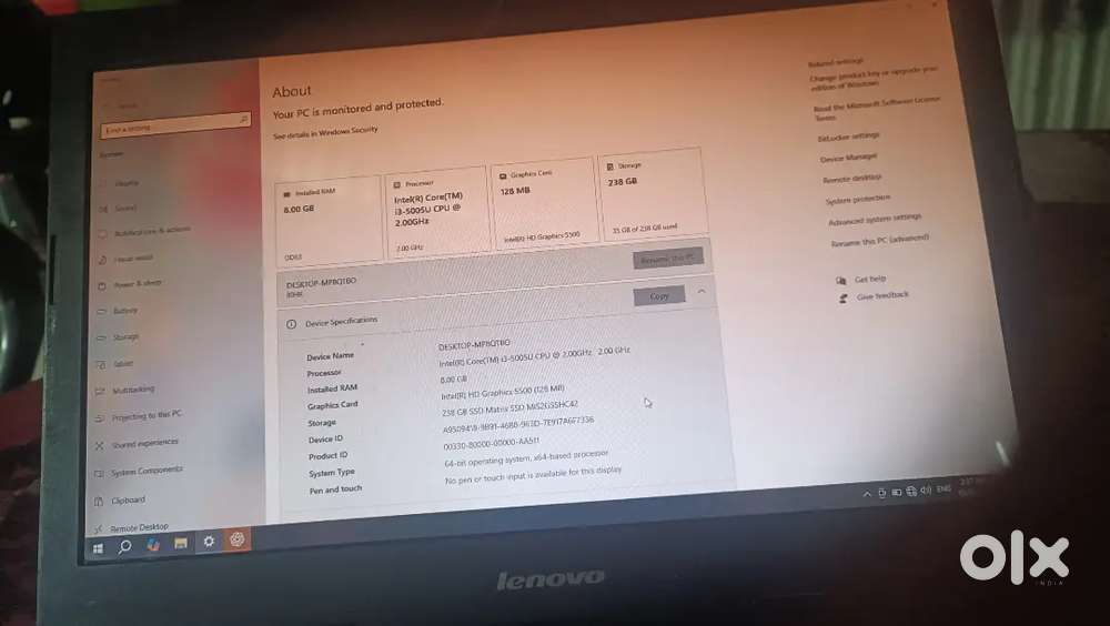 No problems for 6 months.