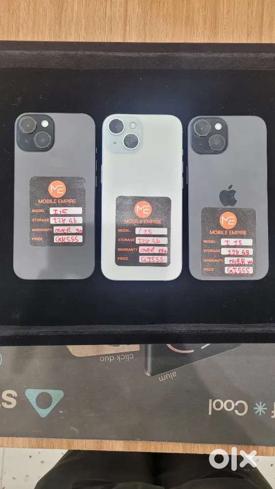 Iphone 15 128Gb black & blue