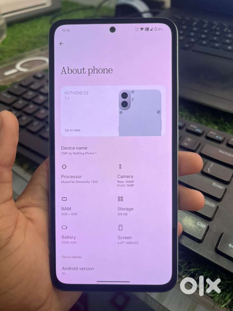 Cmf phone1 5G 6/128