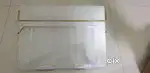 Acrylic writing stand for office.