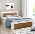 Stock clear sale - Double bed with box 7799/- Emi available