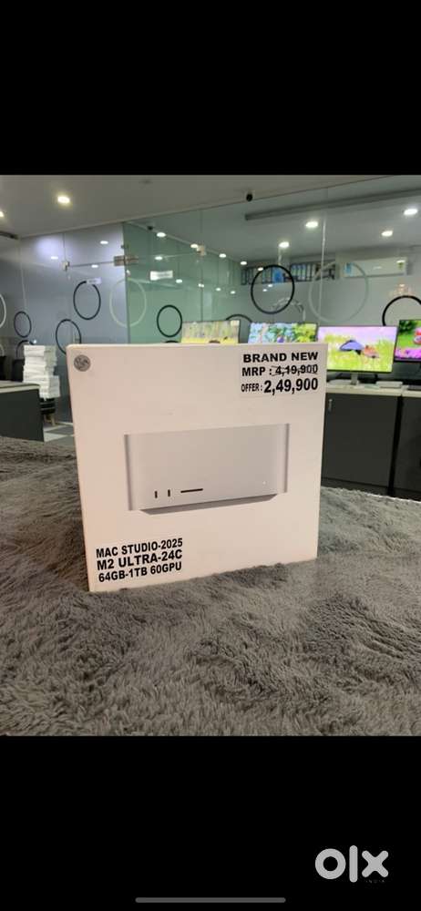 Apple Mac studio M2 Ultra Sealed Cut Brand New One Year Warranty&Bill