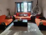Sofa set with coffee table
