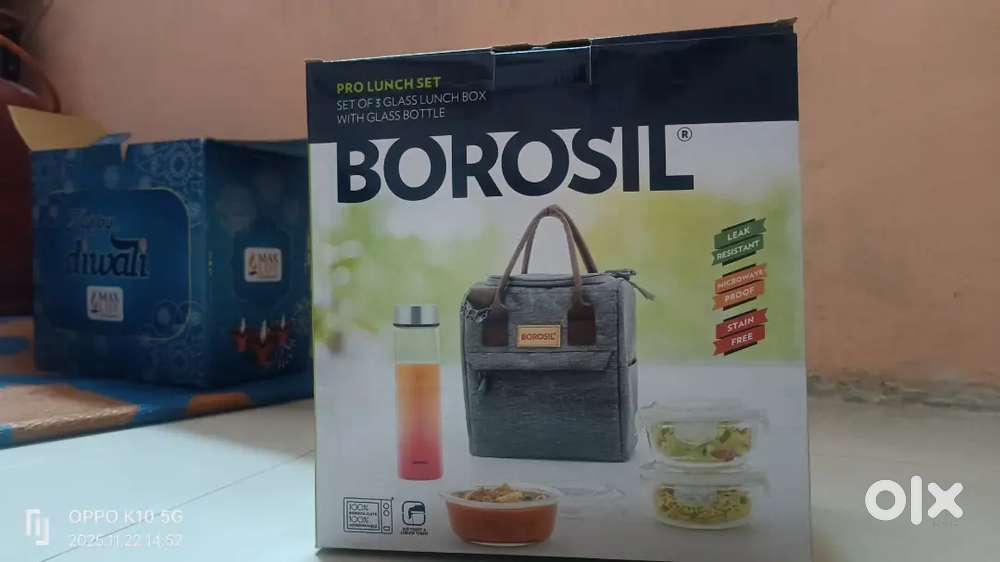 Borosil Lunch box / Milton Lunch box