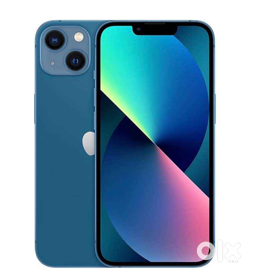 Iphone 13 in dark blue