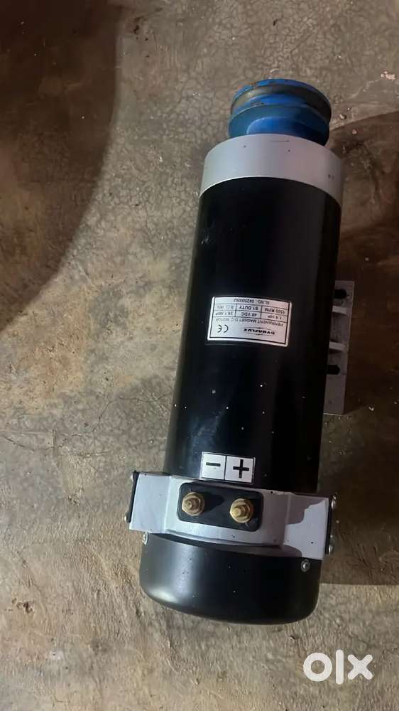 DC motor 1.5HP,1500rpm,48v DC,29.1A,S1 duty