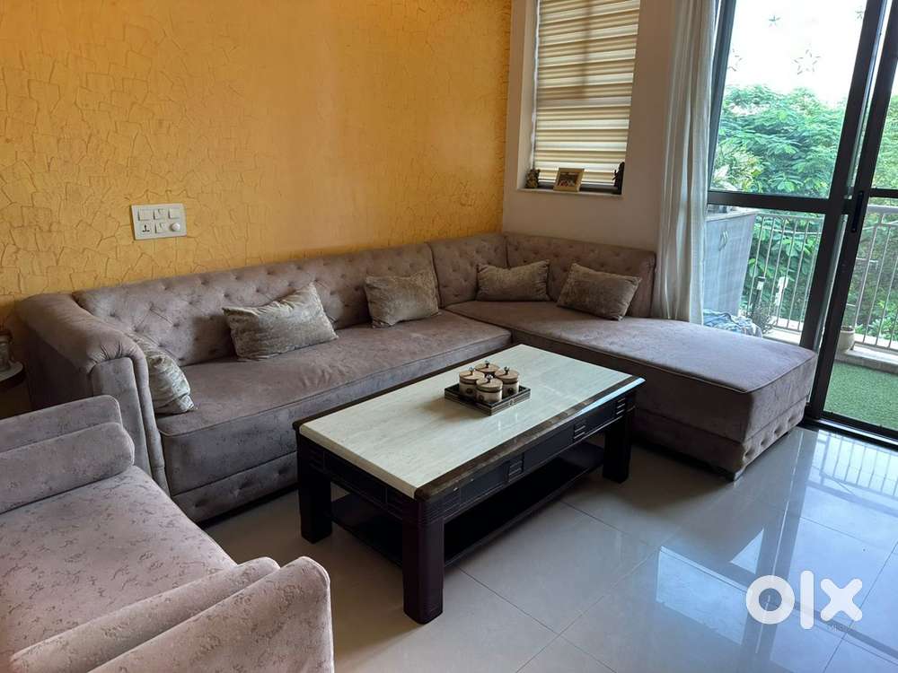 7 -Seater Sofa and Centre Table For Sale