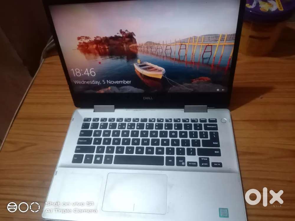 Dell laptop with touch screen