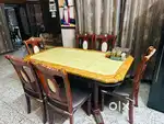 6 Seater marble dinning table