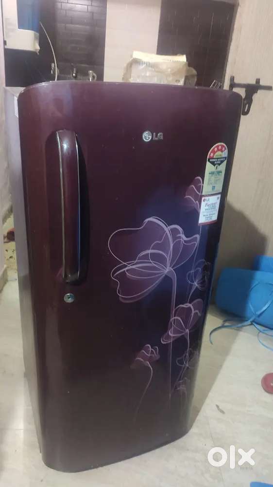 LG single door fridge with inbuilt stabilizer