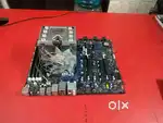 Intel DX58S motherboard with i-7 X980 processor and with cpu cooler