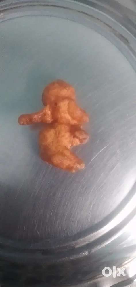 God ganpati shape fritter