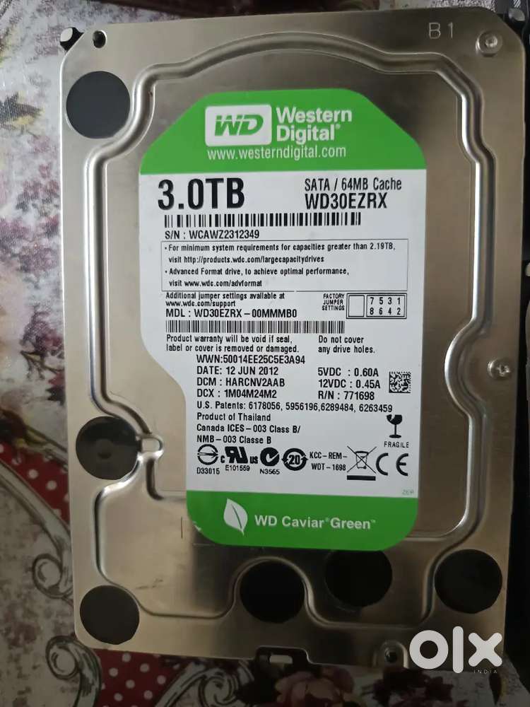 Hard disk 2TB and 3TB