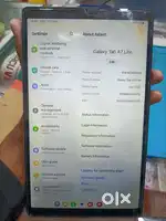 Samsung a7 light Desplay Sides Yello filling