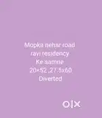 Residential plot in nehar road mopka