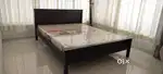 Dining table and bed with mattress for sale