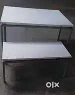 Wooden tables