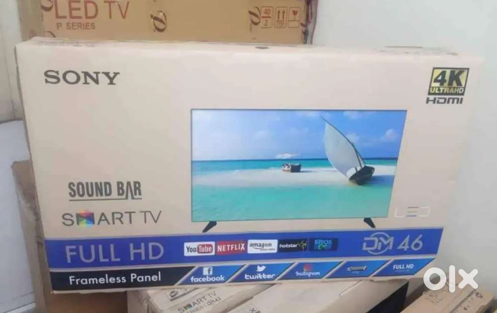 32 inch sony smart Android frameless oled 4k 3yr display waranty 8500