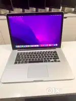 Apple Macbook Pro A1398 retina display Core i7,16gb ram,256gb ssd