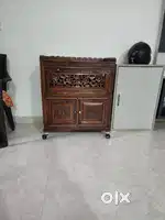 wooden trolley