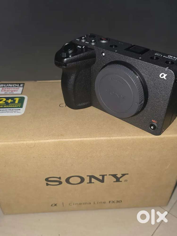 Less used Fx30 and sigma 18-50mm F1.8 Lens