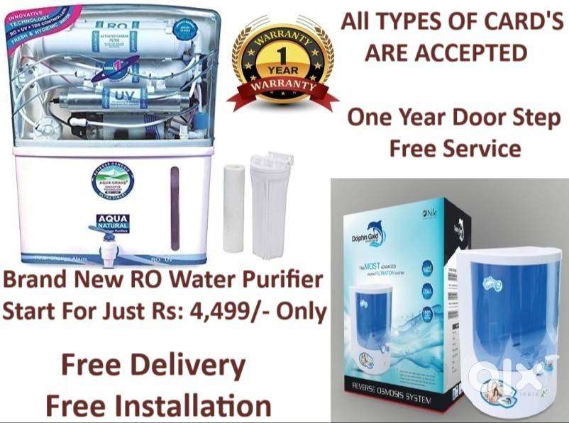 Brand New RO Water Purifier Start For Just Rs 4,499 Only