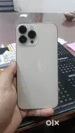 13 pro max (128)gb gold colour