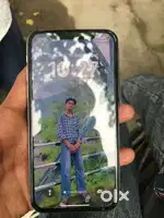 I phone x 256gb 100 battery folder change