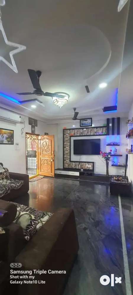 3 bhk fully furnished well ventilated in single floor