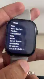 Serious 9 Apple Watch in apple warranty