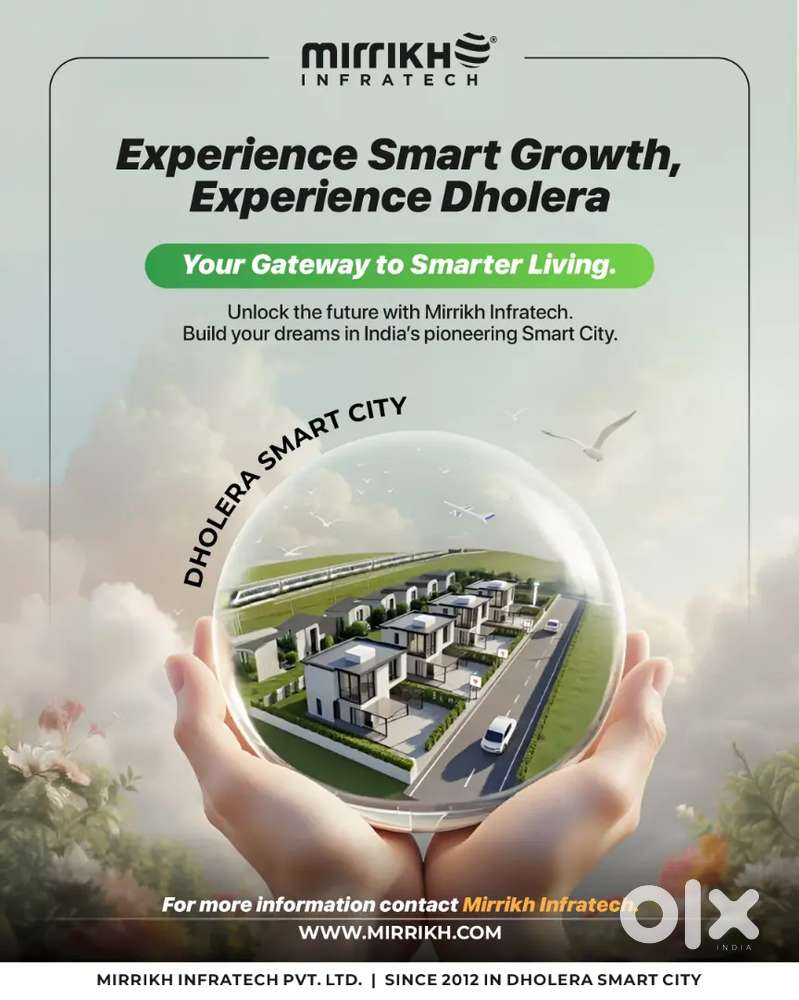 “Book your plot before prices go high!”