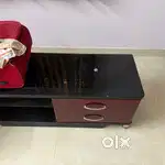 T V Stand with racks