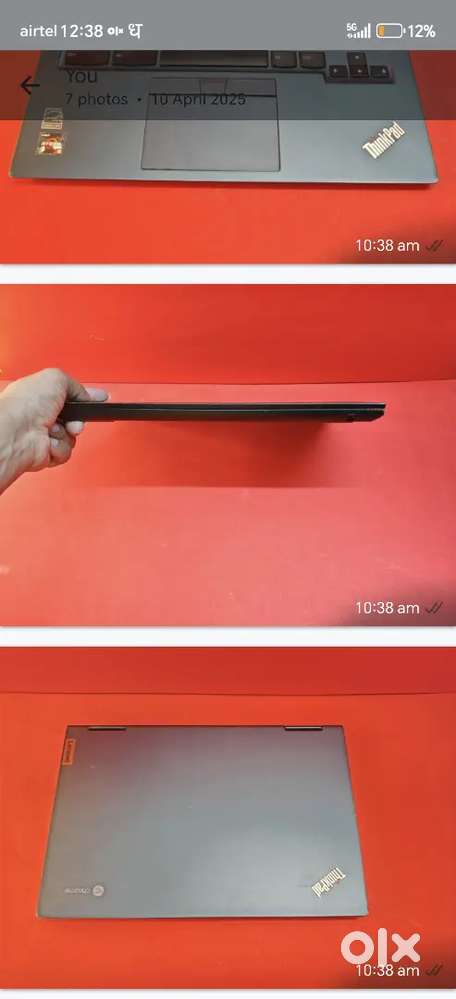 Lenovo ThinkPad C13 yoga
Business-class 
Ryzen 5 3500C
Ram :8Gb #₹₹&