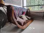 Cane sofa set 3+2