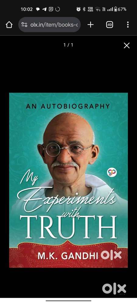 Mahatma Gandhi book