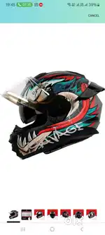 Ignyte IGN-8 Savage ISI/DOT Certified Full Face Graphic Helmet