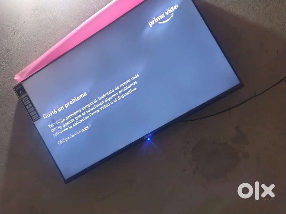 44 inchi LED smart voice remote ek mahine purani 2 sal ki guarantee