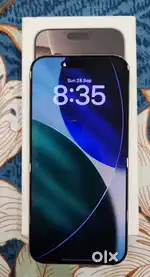 I phone 16 proMax 1 tb storage Indian device