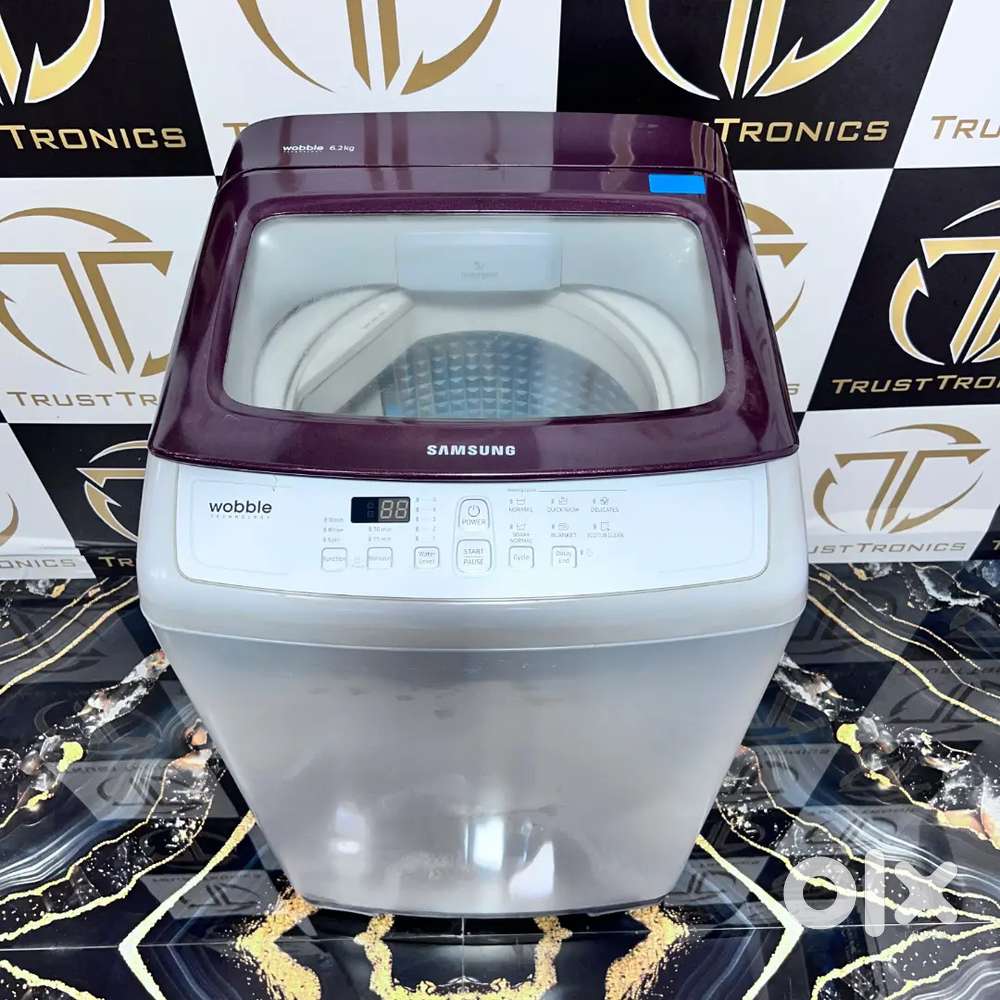 6.2kg wobble refurbished samsung top load washing machine