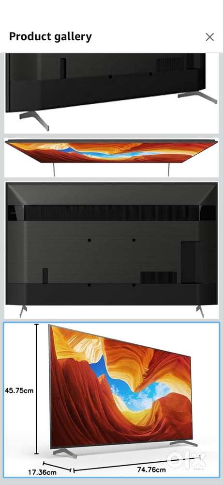 Sony KD-85X9000H 85” smart android TV for sale.