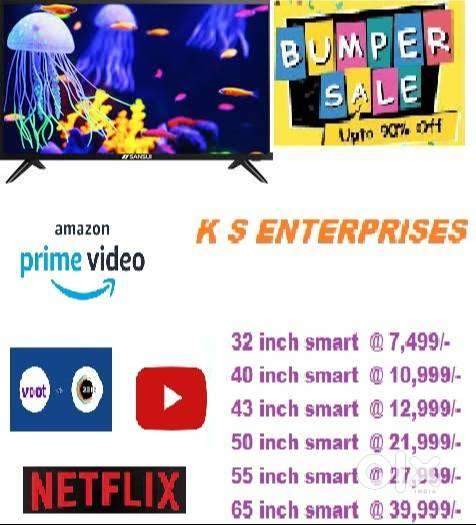 50 INCH SMART LED TV @ 21,999 /-