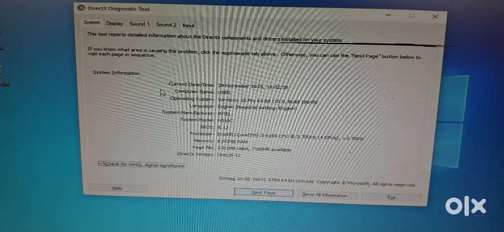 CPU in Good Working Condition