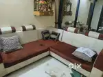 6 seat L shape sofa.