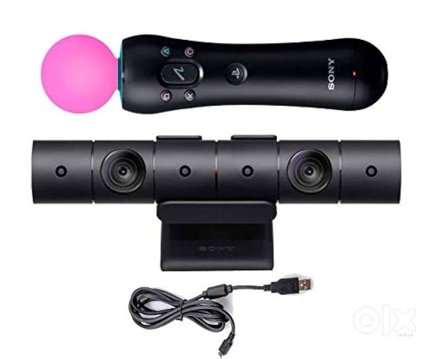 Sony PS4 camera v2 and move controller