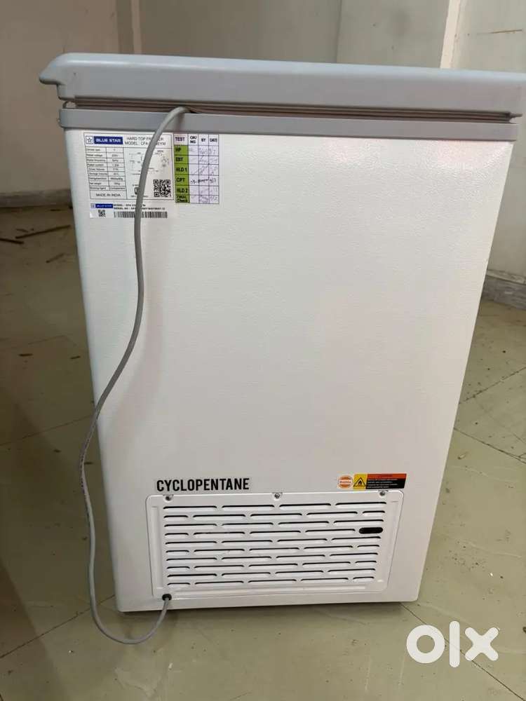 Deep freezer double door commercial 215 Ltr fully sealed new Aug 2025