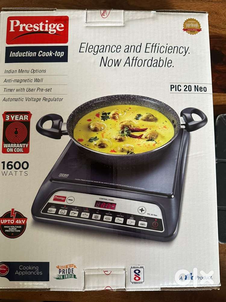 Prestige Induction Cooktop- 1600 watts- Negotiable