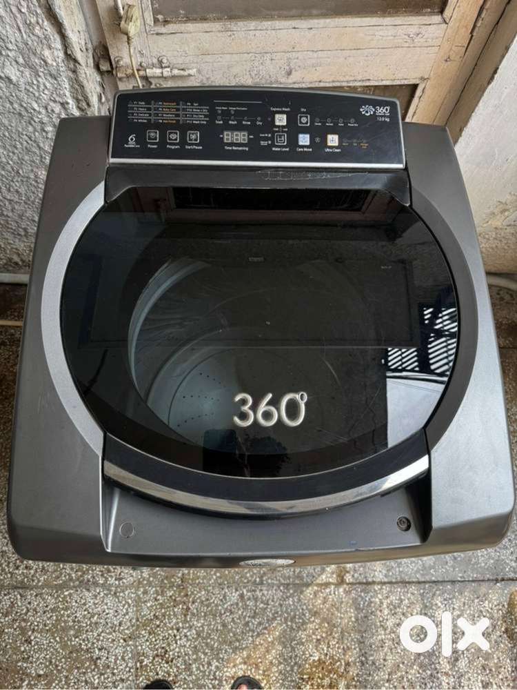 Powerful 12kg Washing Machine – Smart Panel, Smooth Performance