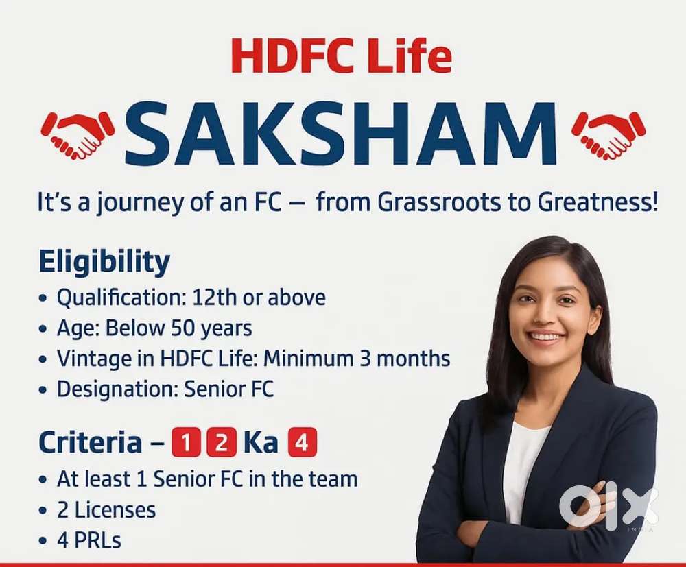 Job Opportunity With HDFC Life
