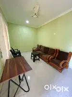 Furnished 1 BHK with A/C, fridge, tv, WIFI, etc