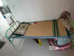 Single cot steel for sale around rs.4000.